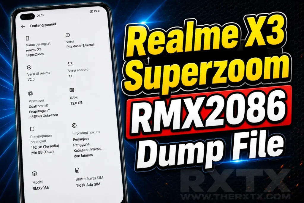 Realme X3 Superzoom RMX2086 Dump File
