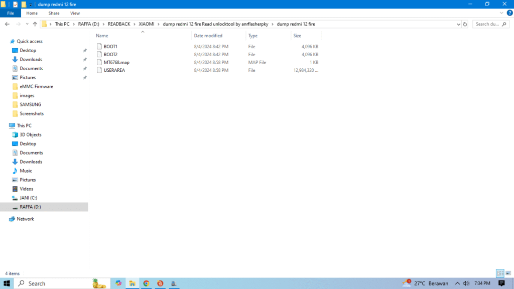 File Dump Redmi 12 (Fire)