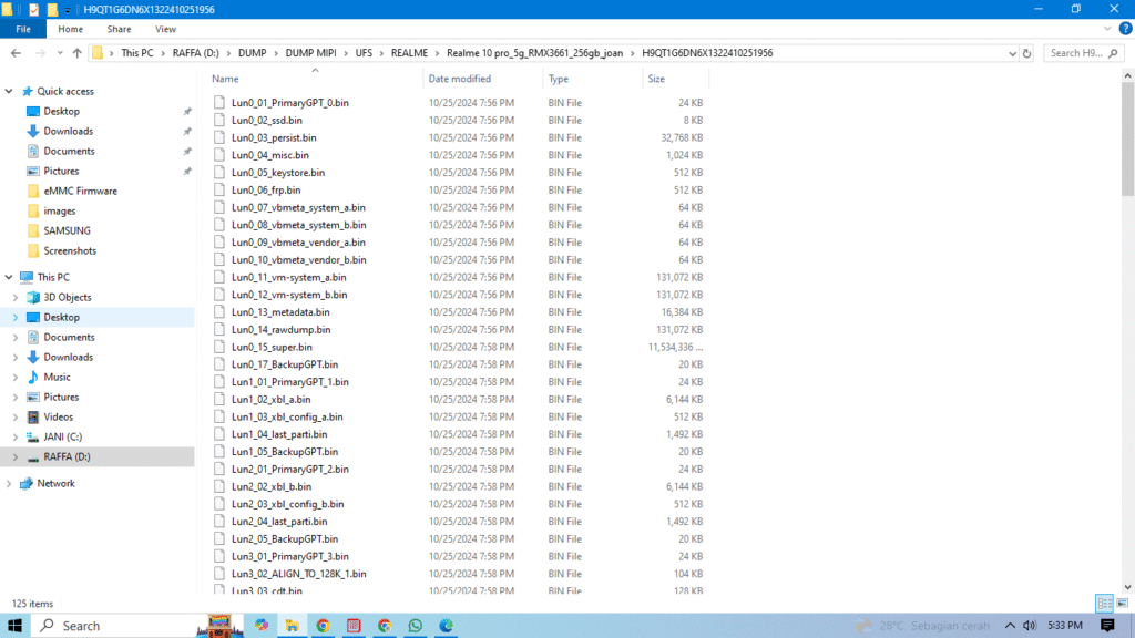 File Dump Realme 10 Pro 5G