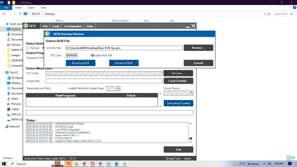 Kumpulan File QCN Vivo