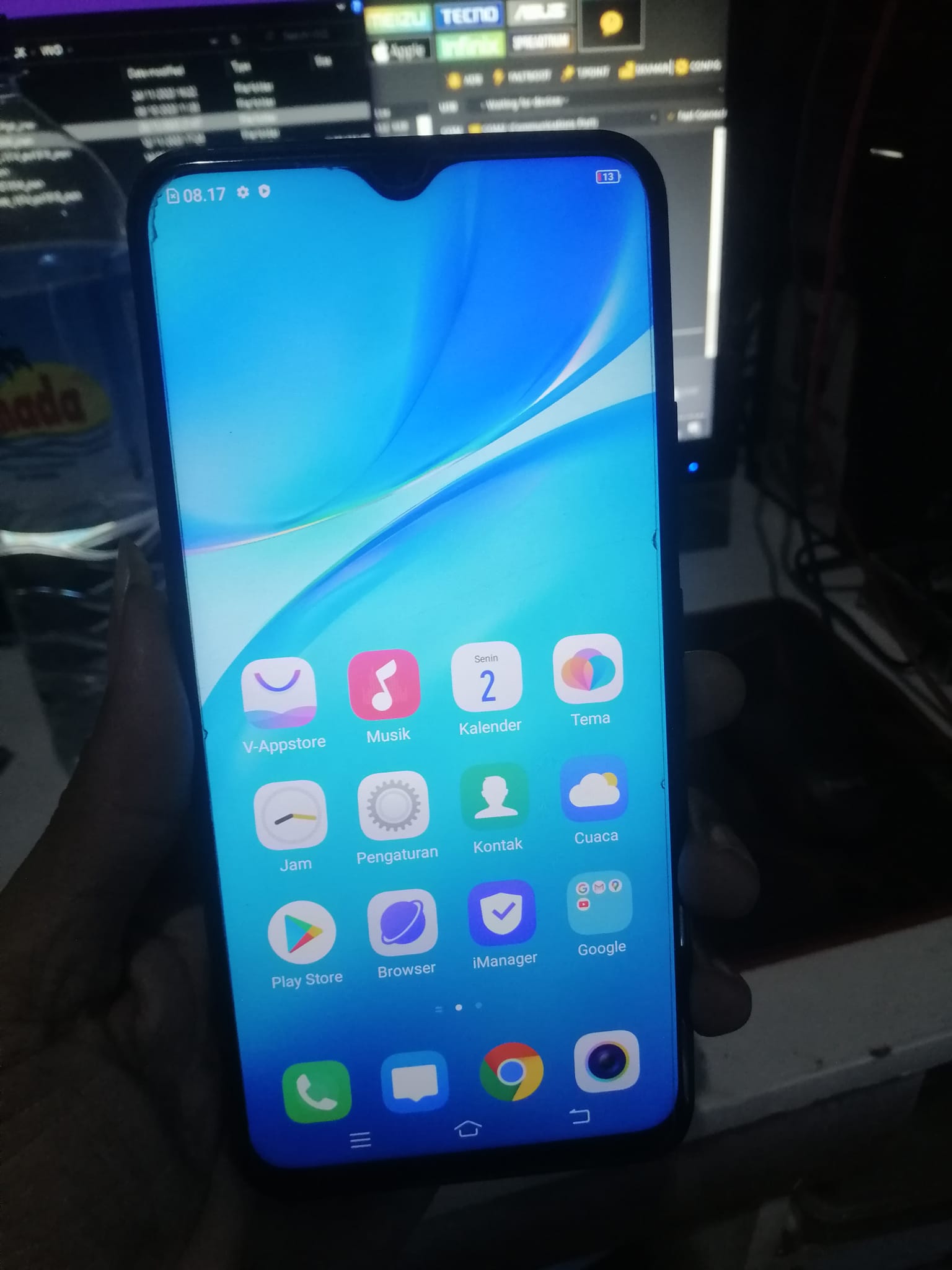 Backup Scatter Vivo Y19 PD1934F