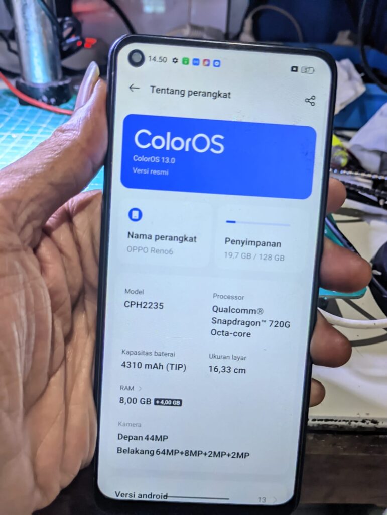 Dump Oppo Reno 6 4G cph2235