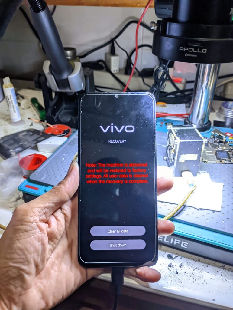 Dump Scatter Vivo Y16