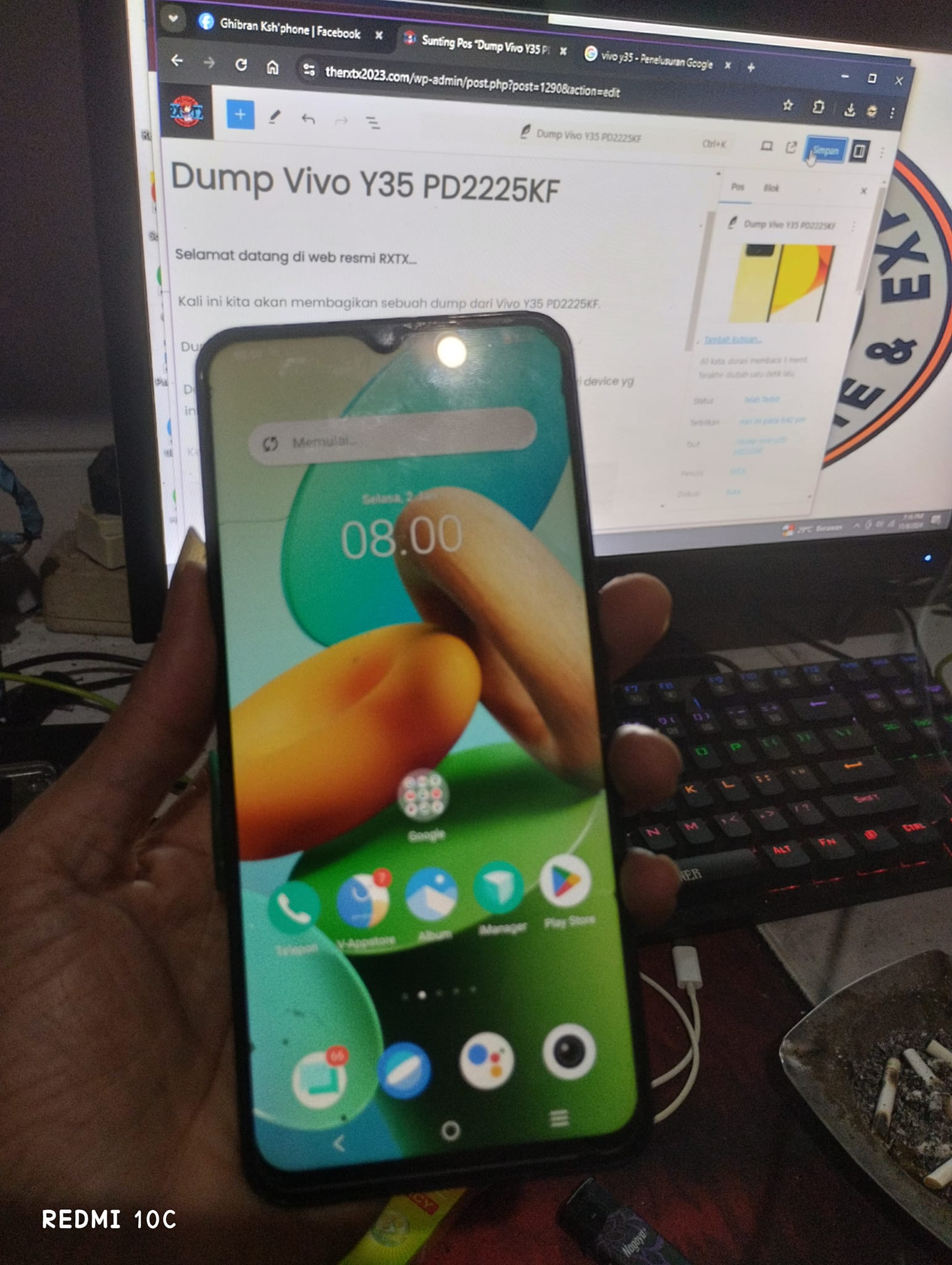 Full Dump Vivo Y35 2022 PD2225KF