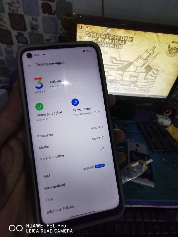 Scatter Realme 8i RMX3151