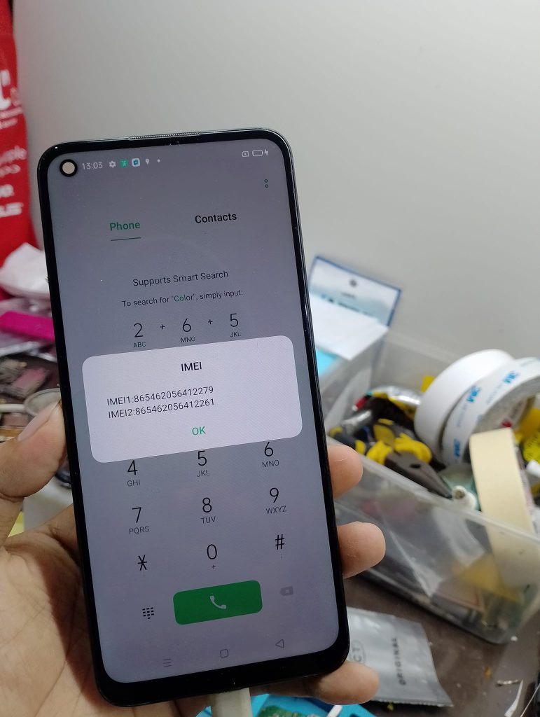 File eMMC Scatter Oppo A54