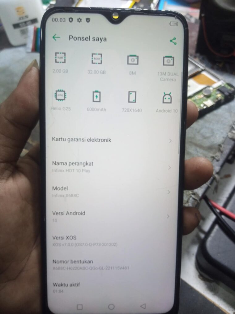 File Dump & Backup Scatter Infinix Hot 10 Play X688C – Tested & Verified