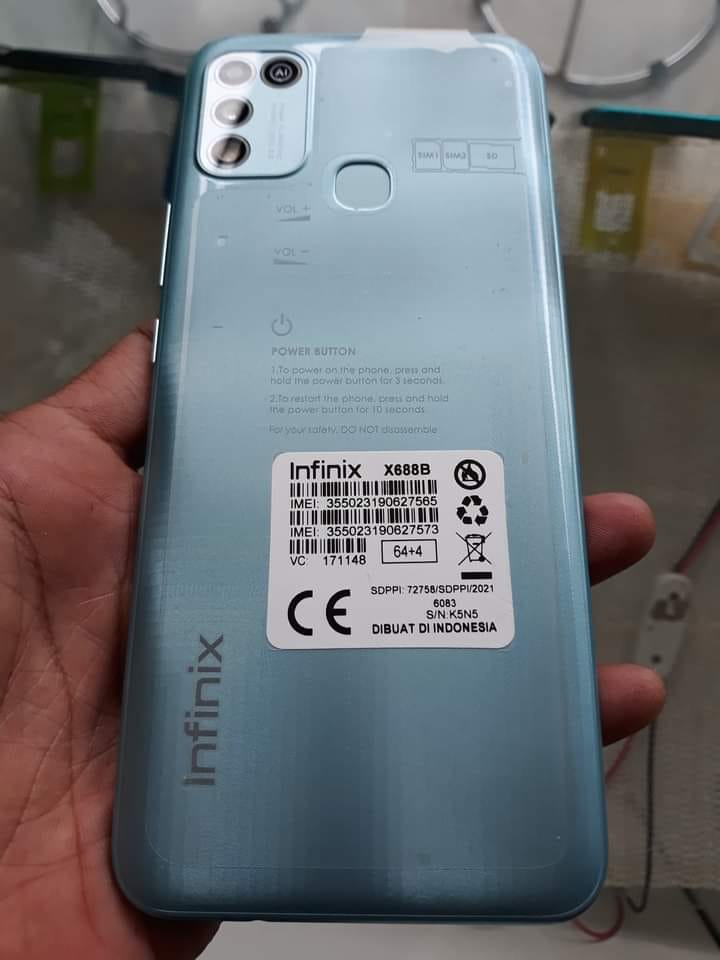 Dump & Backup Scatter Infinix Hot 10 Play X688C