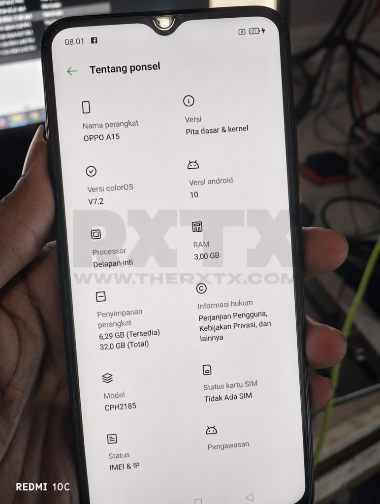 File Backup Scatter Oppo A15 CPH2185