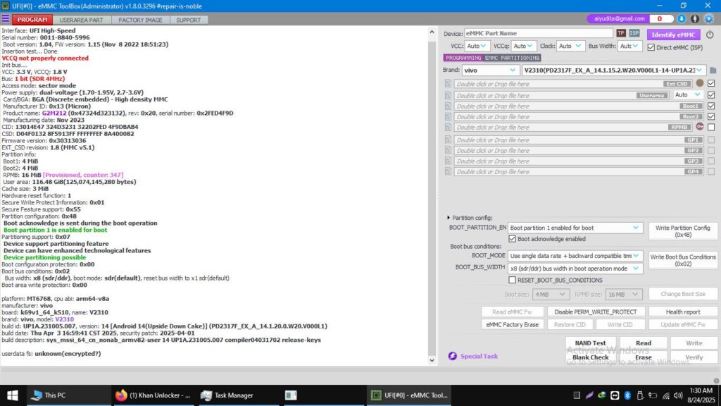 Dump Vivo Y17s PD2317F