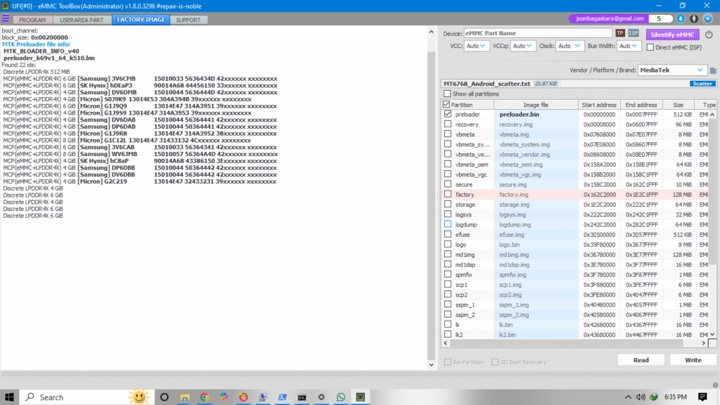 Dump Vivo Y17s PD2317F