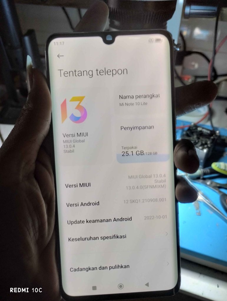 Mi Note 10 Lite Toco Dump File