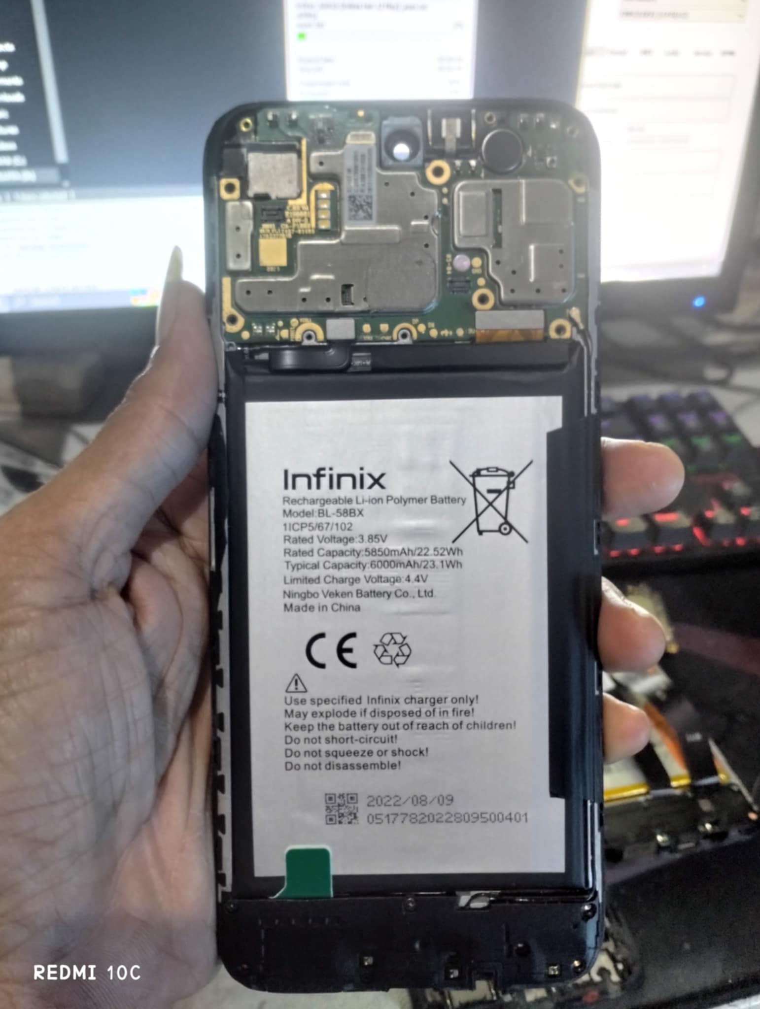 Scatter Infinix Hot 12 Play X6816