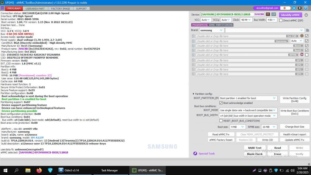 Samsung Galaxy A12 SM-A127F Dump File