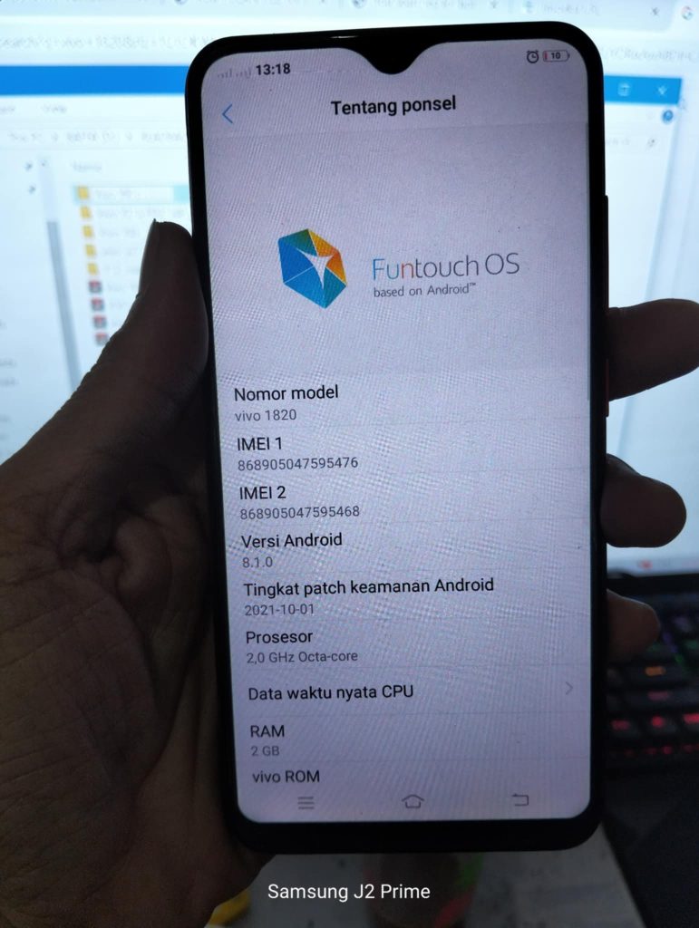 Vivo Y91C PD1818HF Scatter Backup