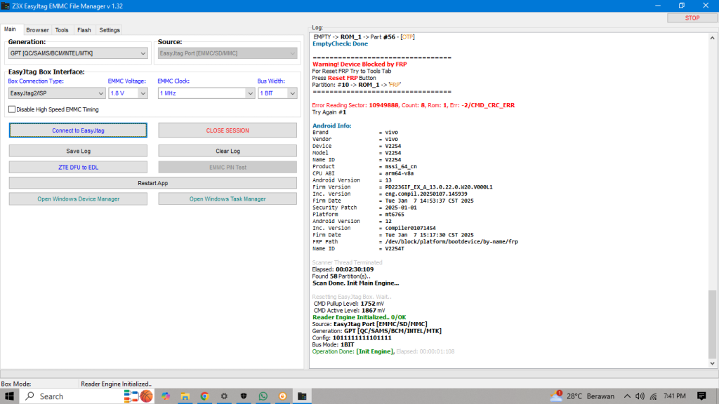 Dump VIVO Y02T PD2236JF 