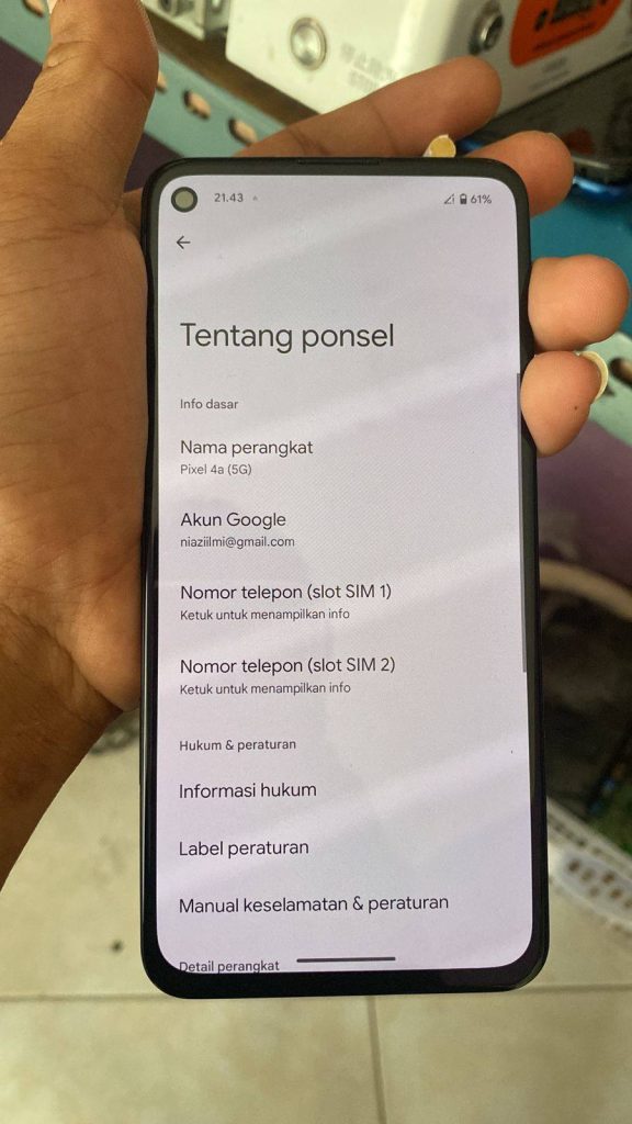 Dump Google Pixel 4a 5G Bramble