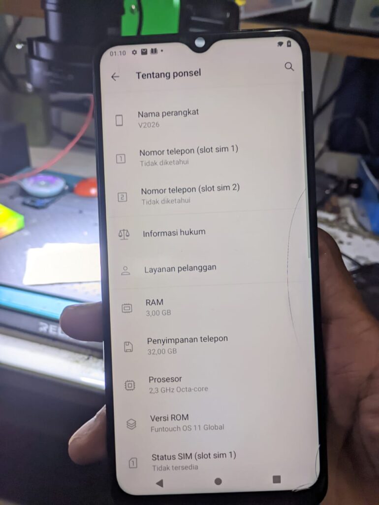 File Backup Vivo Y12s PD2036F