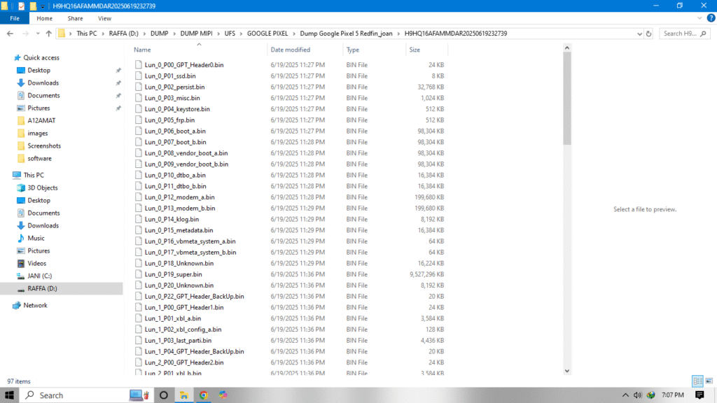 Daftar Dump Google Pixel 2025