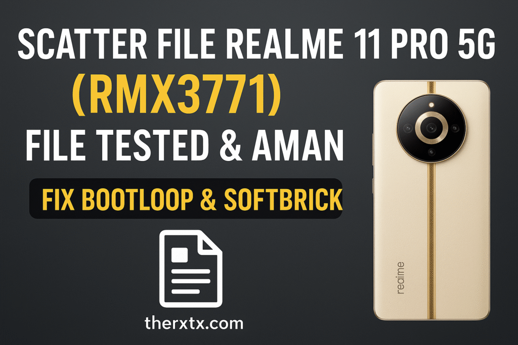 Scatter File Realme 11 Pro 5G (RMX3771)