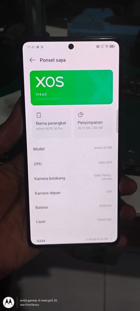 Infinix Note 30 Pro X678B Dump