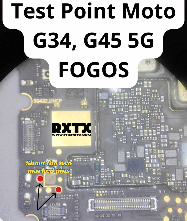 Test Point Motorola Moto G34 & G45 5G