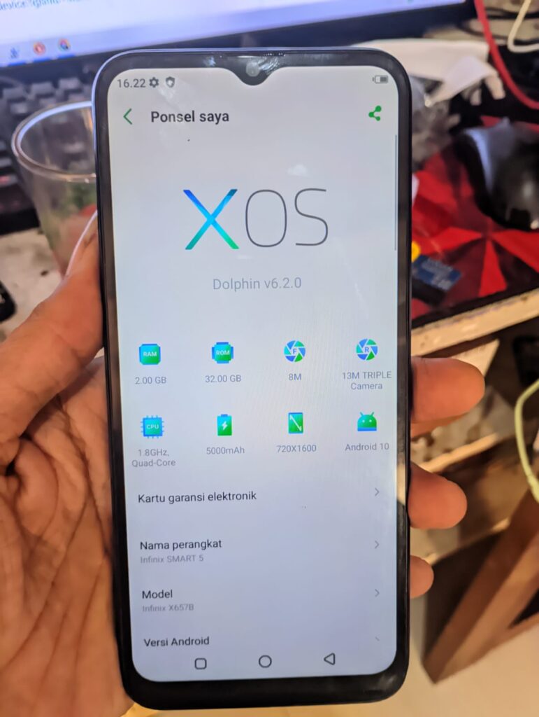Infinix Smart 5 X657B Scatter File