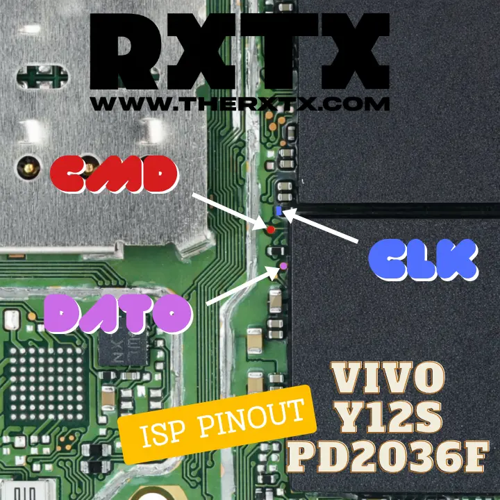 Vivo Y12s PD2036F ISP Pinout