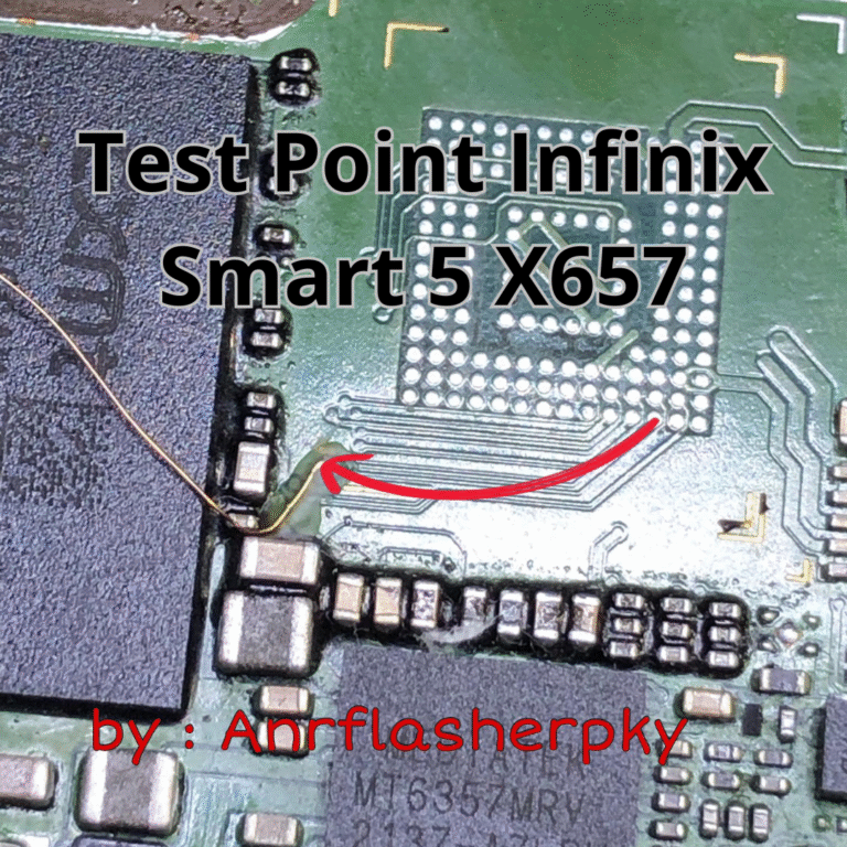 Test Point Via Test Point Infinix Smart 5 X657 – Cara Masuk BROM Mode MediaTek - RXTX
