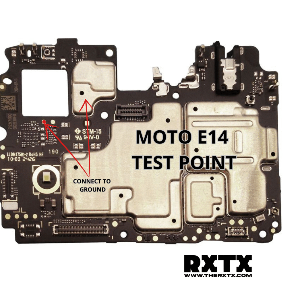 Moto E14 Test Point