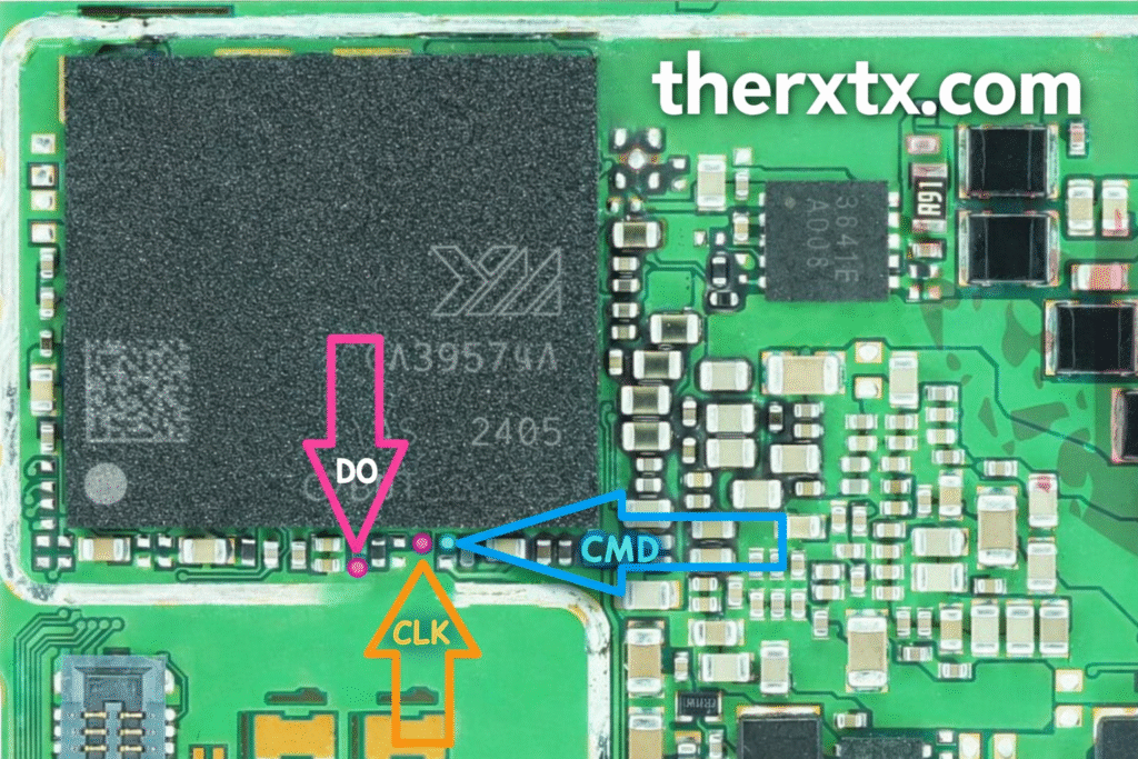 Vivo Y18 Y03 ISP Pinout