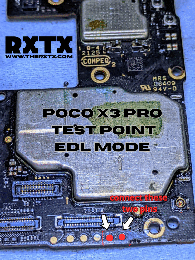 Poco X3 Pro Test Point – Flash & EDL