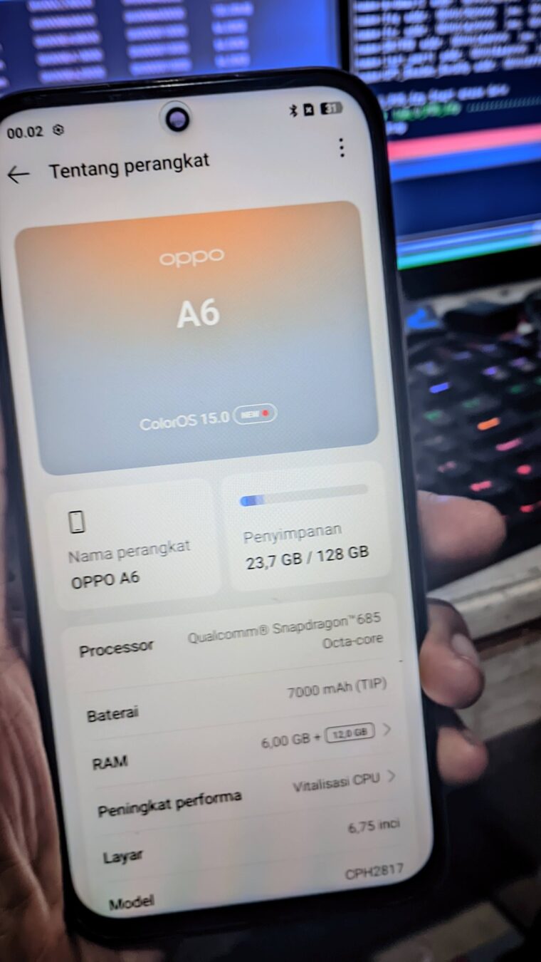 Dump Oppo A6 4G CPH2817