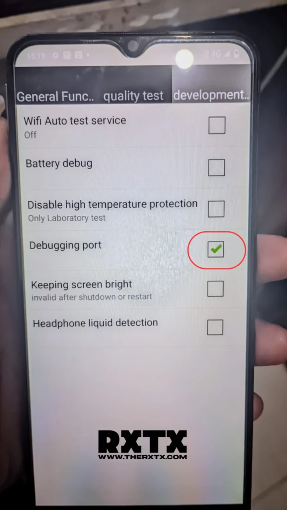 Enable Diag Vivo Qualcomm