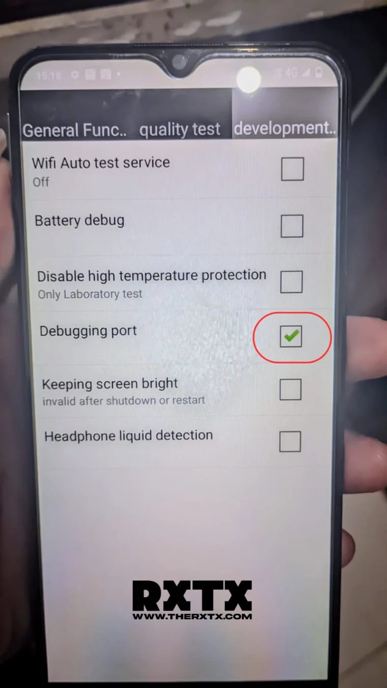 Enable Diag Vivo Qualcomm