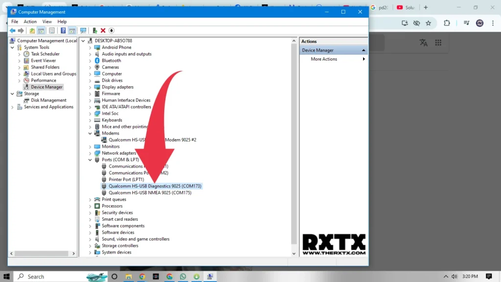 Enable Diag Vivo Qualcomm