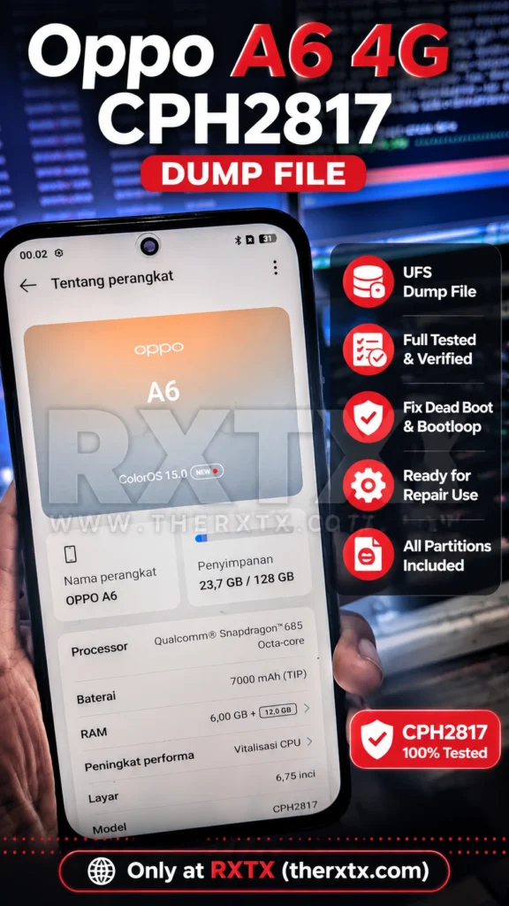Dump Oppo A6 4G CPH2817