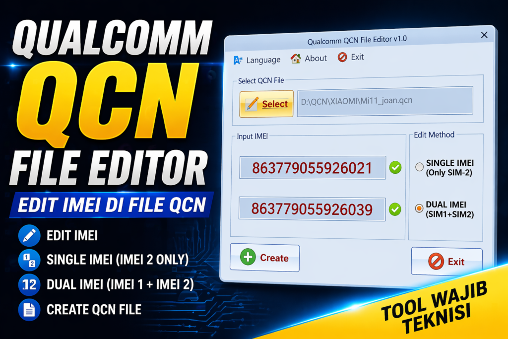 Qualcomm QCN File Editor