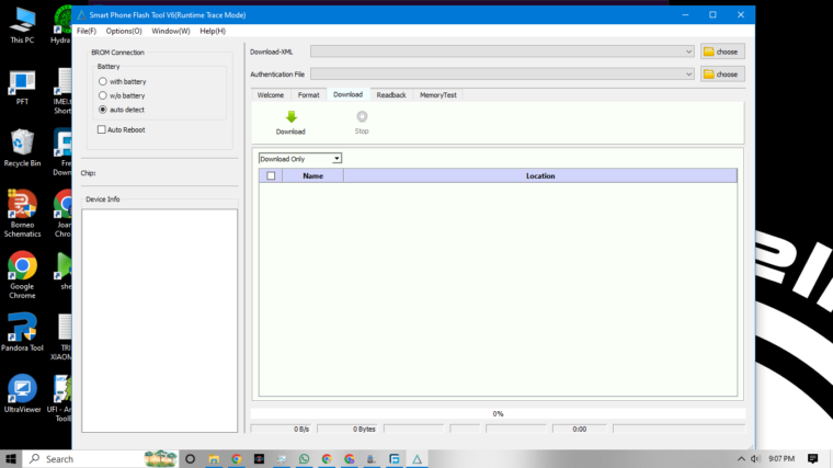 SP Flash Tool V6.2316 for Windows
