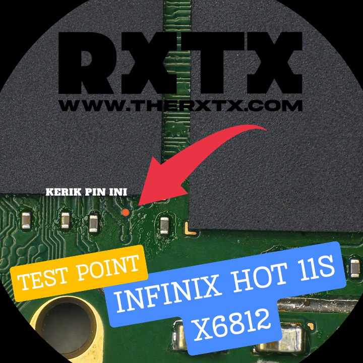 Test Point Infinix Hot 11S X6812