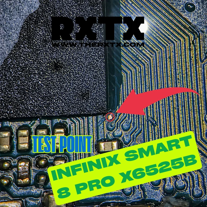 Infinix Smart 8 Pro X6525B Test Point