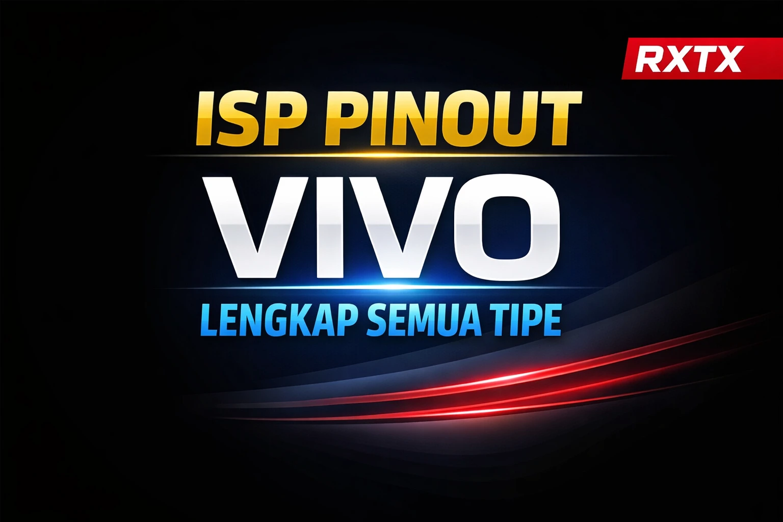 ISP Pinout Vivo Lengkap eMMC UFS RXTX
