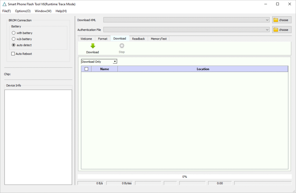 SP Flash Tool v6.2404