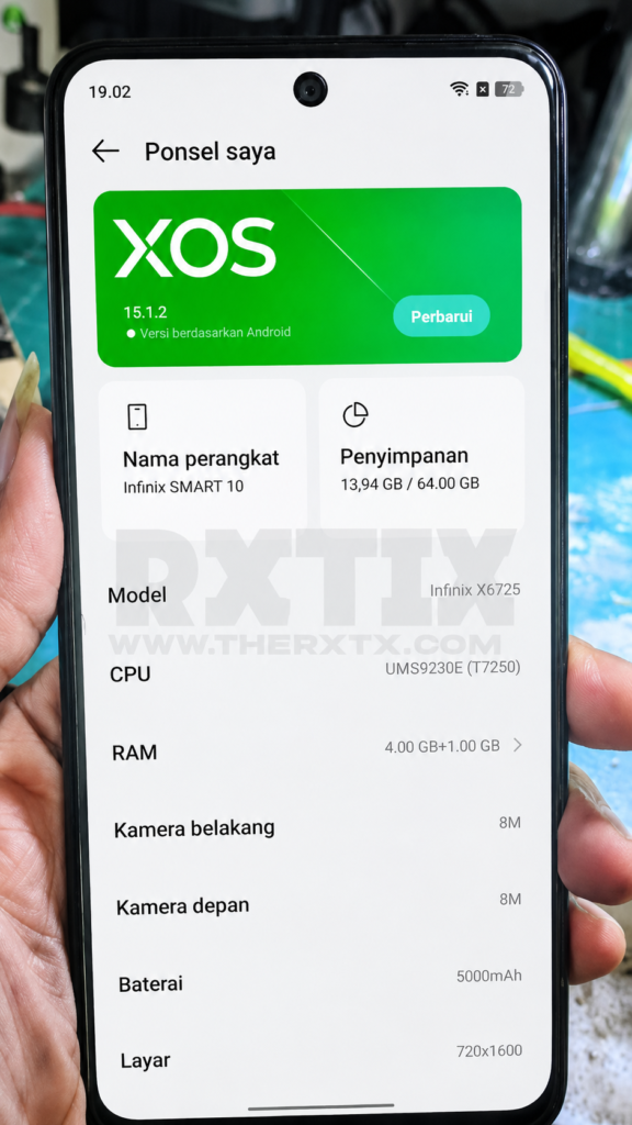 Infinix Smart 10 X6725 Dump File