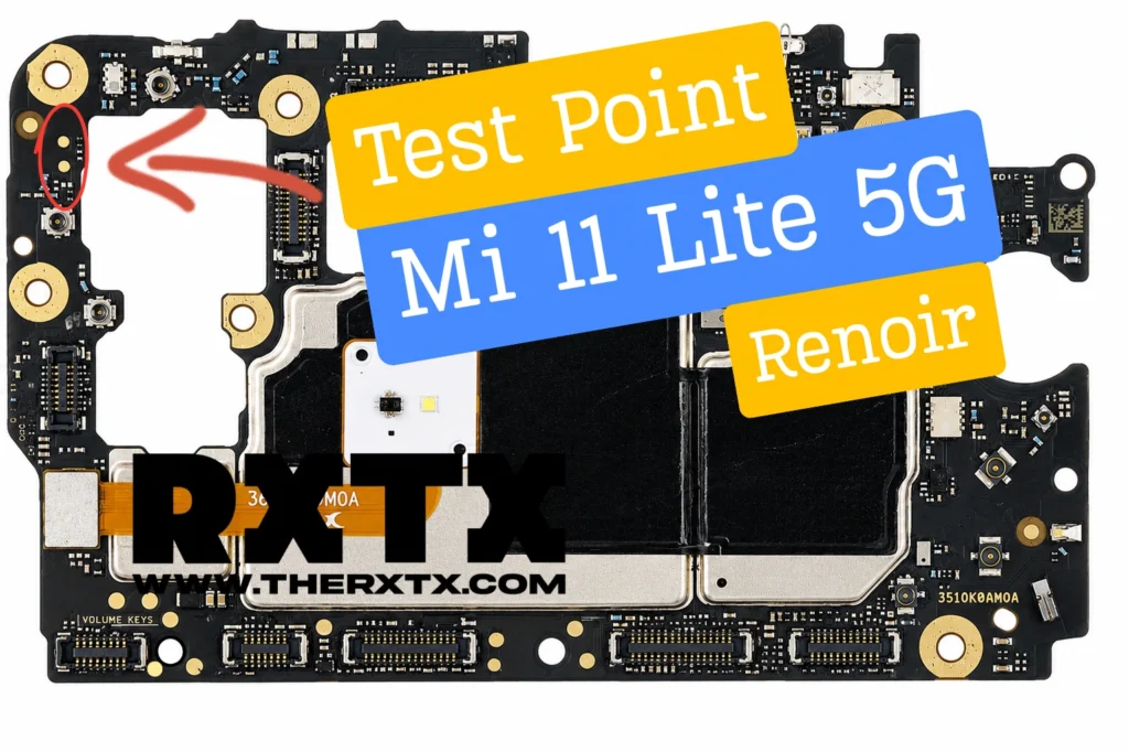 Mi 11 Lite 5G Renoir Test Point