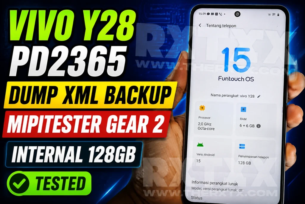 Vivo Y28 PD2365 Dump XML