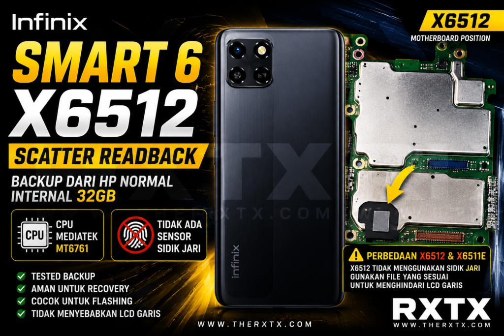 Infinix Smart 6 X6512 Scatter Readback