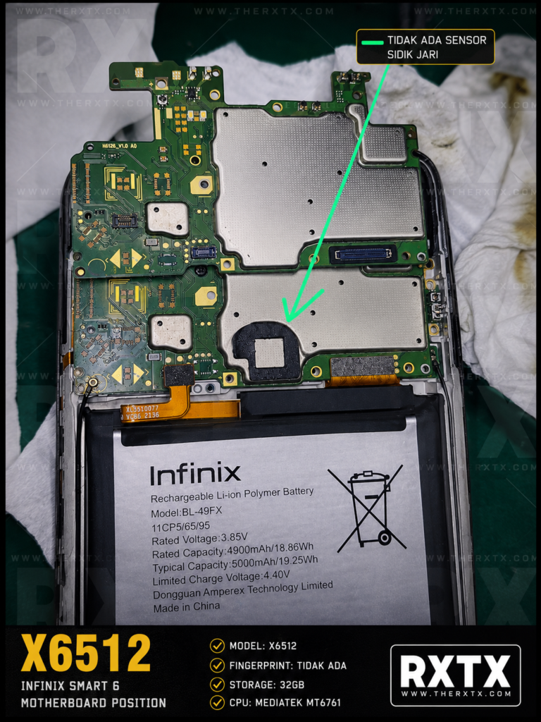 Infinix Smart 6 HD X6512 Scatter Readback