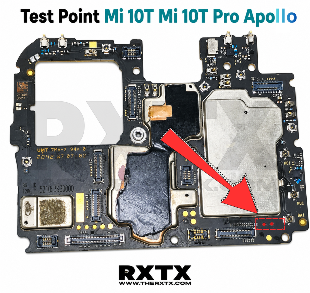 Mi 10T / Mi 10T Pro Test Point