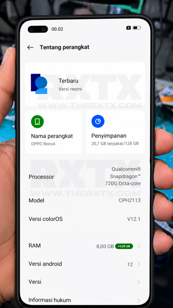 Oppo Reno4 4G CPH2113 Dump File